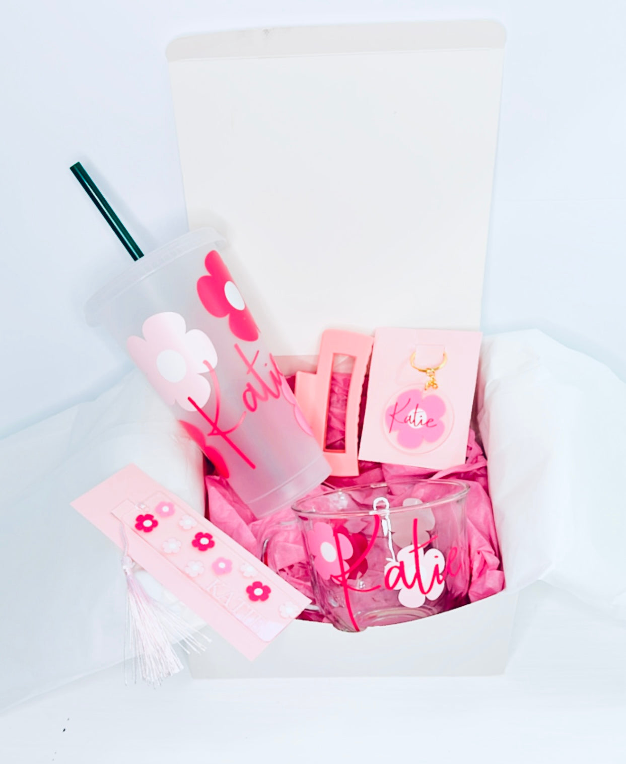 Floral Pink Gift Box for Her