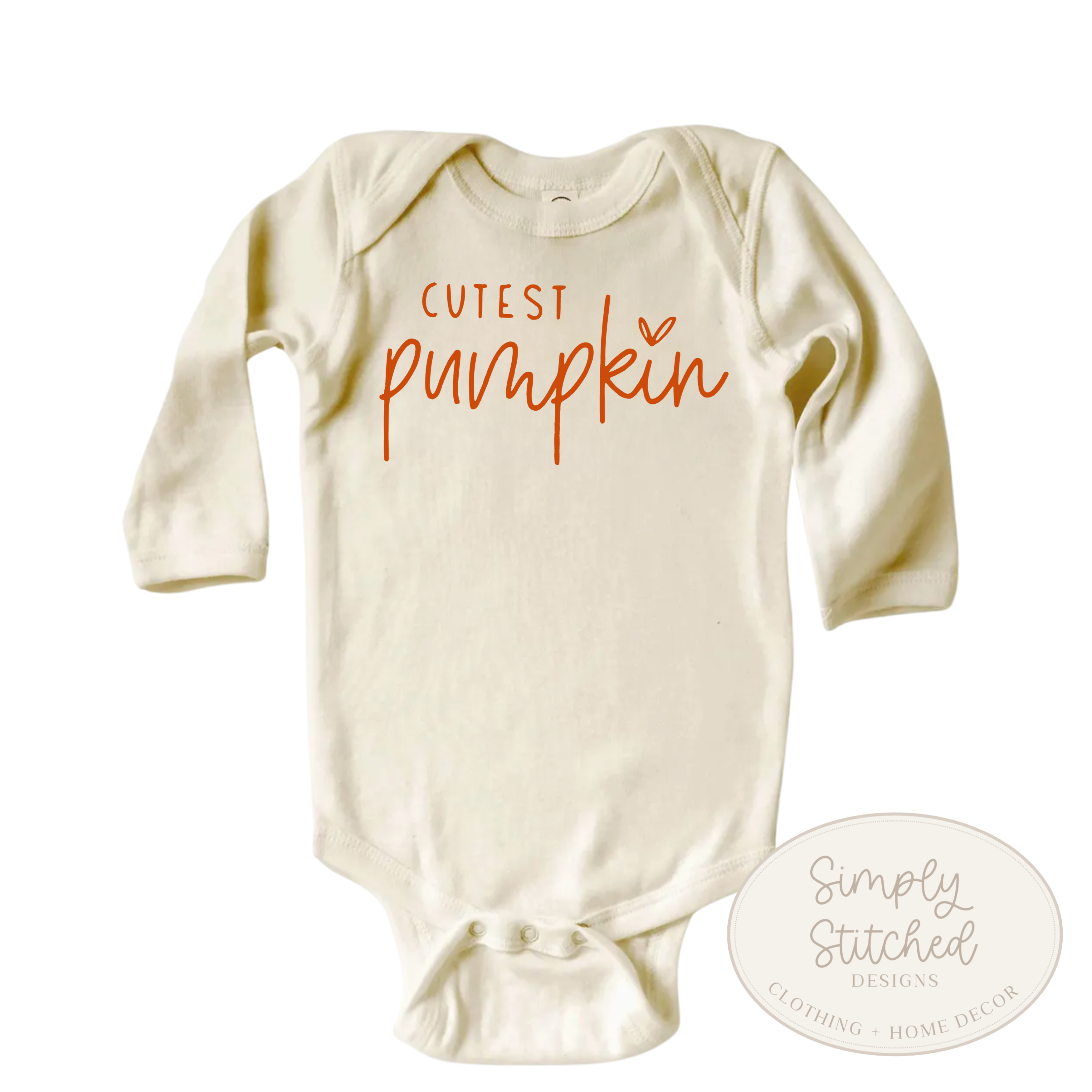 Cutest Pumpkin Neutral Fall Outfit – Baby & Toddler Fall Bodysuit