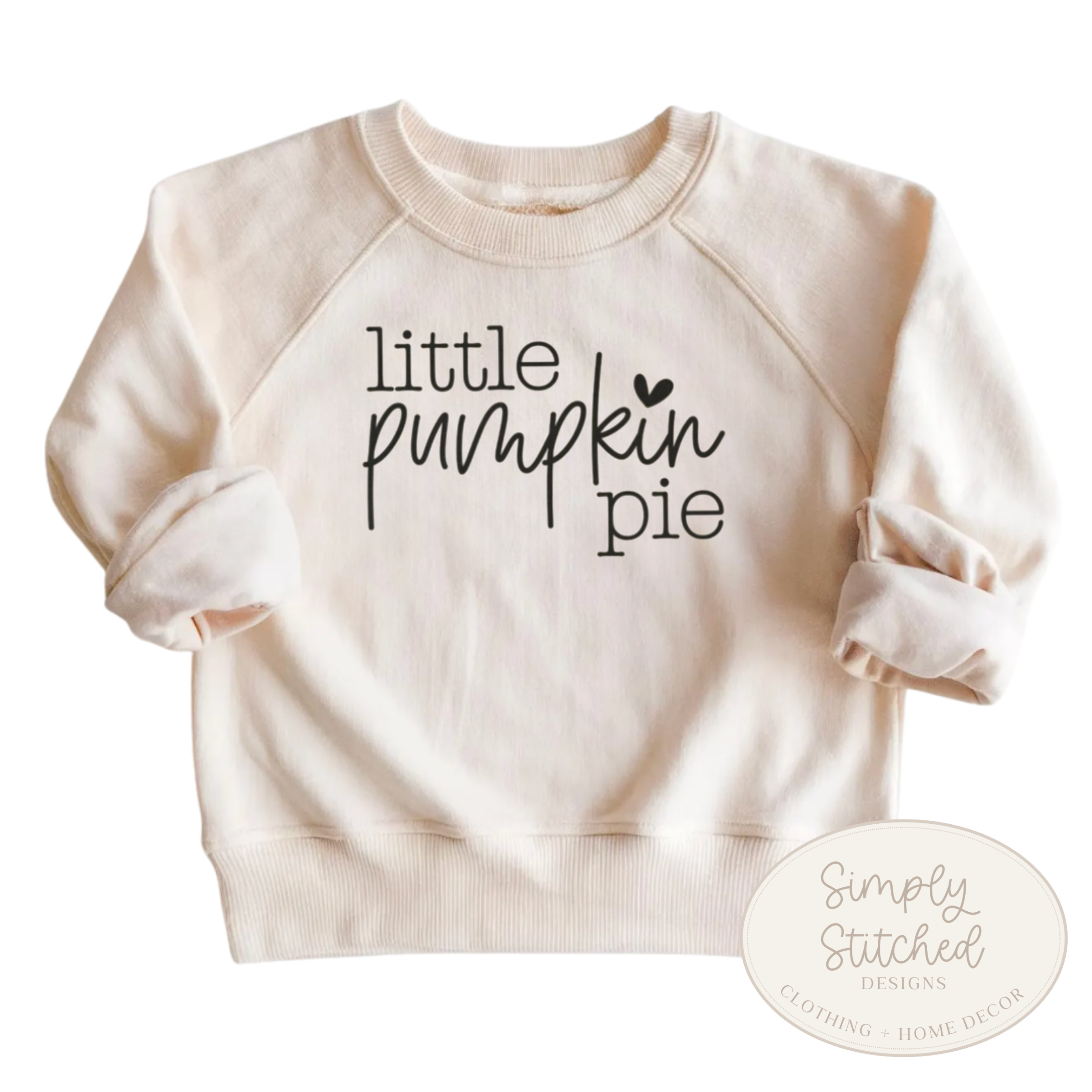 Little Pumpkin Pie Neutral Fall Outfit – Cute Thanksgiving Outfit for Kids