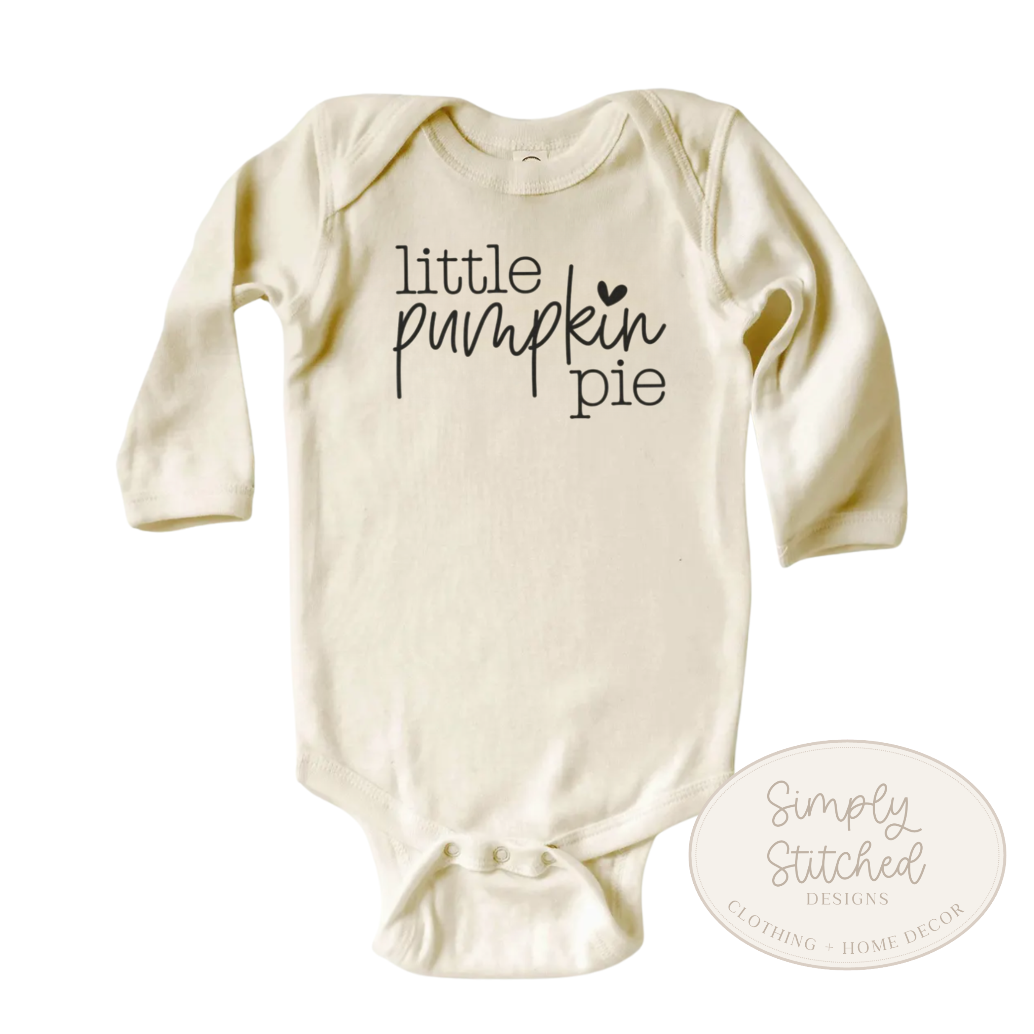 Little Pumpkin Pie Neutral Fall Outfit – Cute Thanksgiving Outfit for Kids