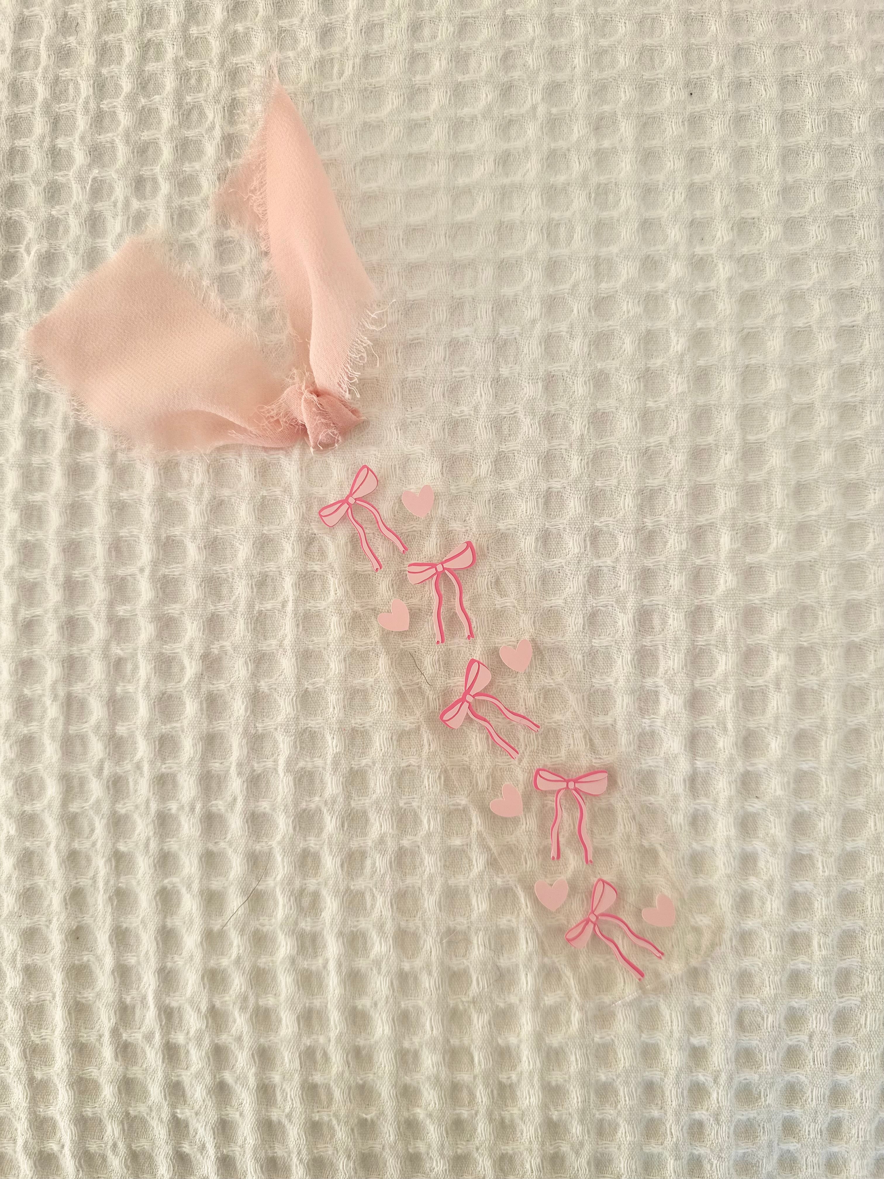 Pink Bow Bookmark