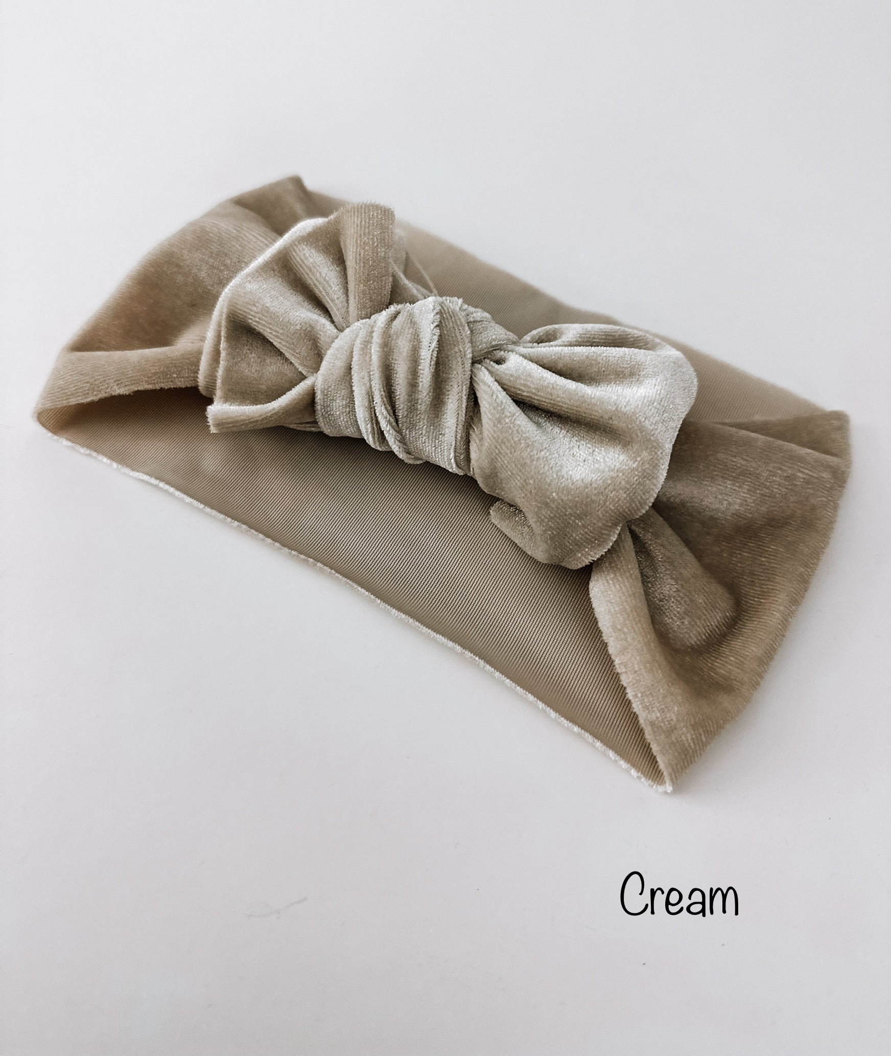 Christmas Colored Infant-Child Stretchy Velvet Headbands