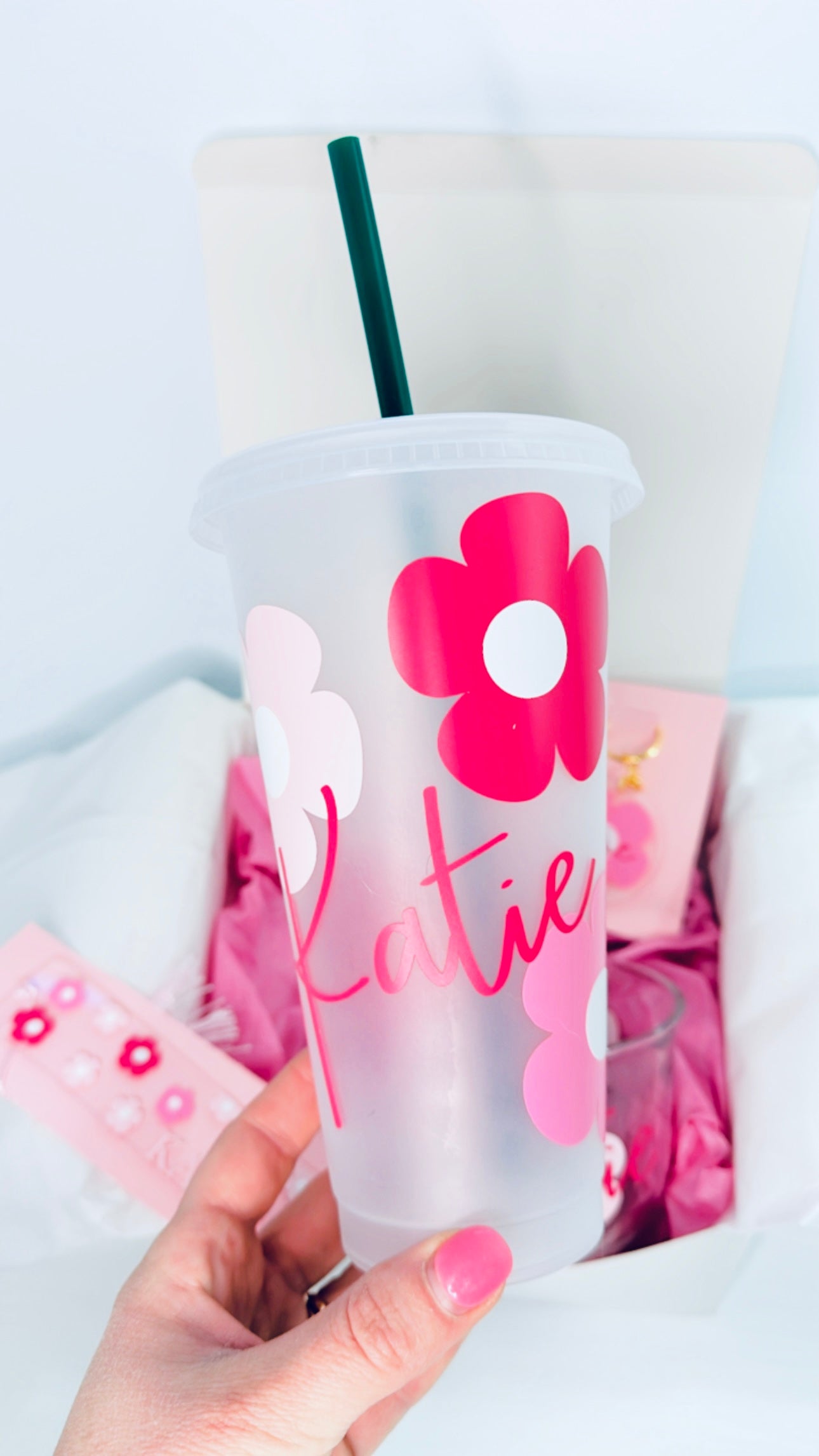 Floral Pink Gift Box for Her