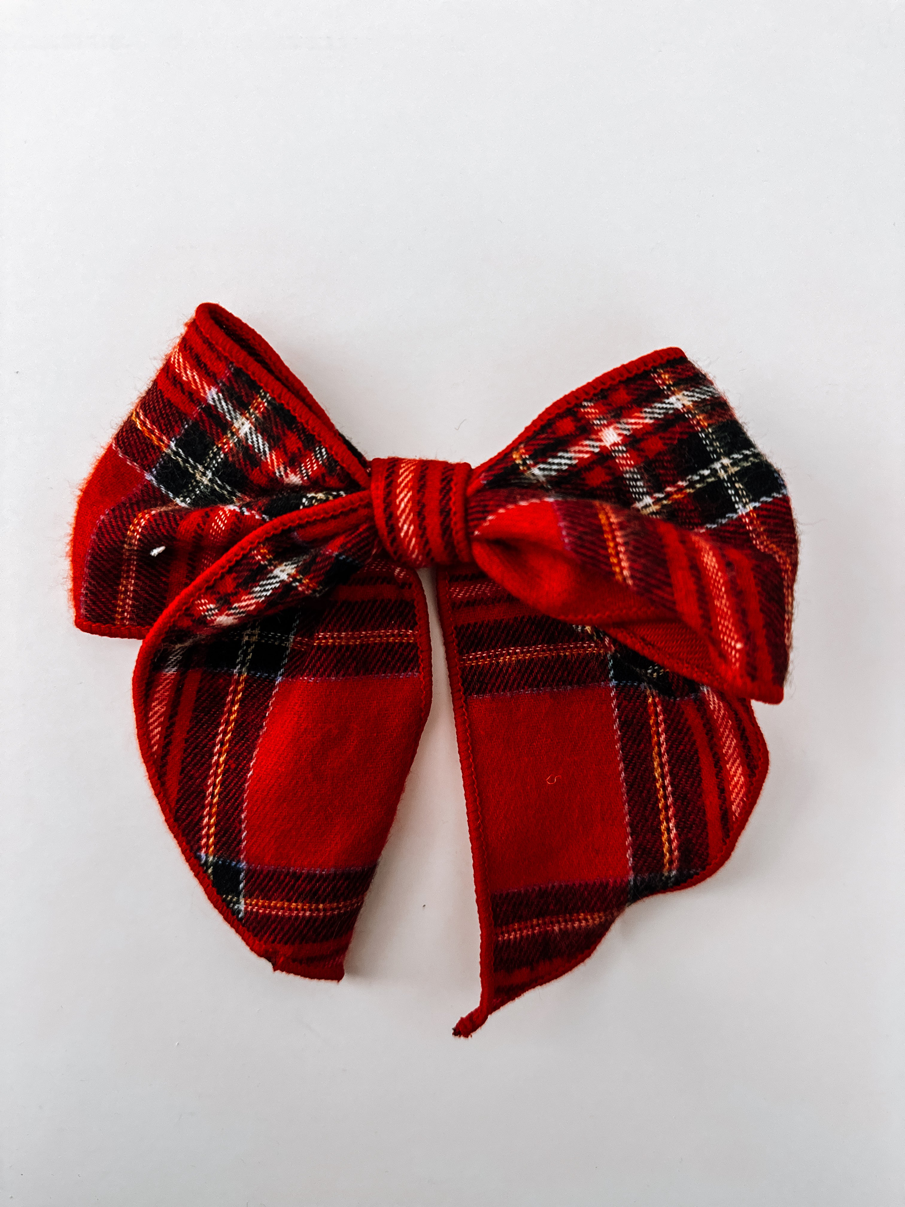 Christmas Infant-Child Hair Bow Clips