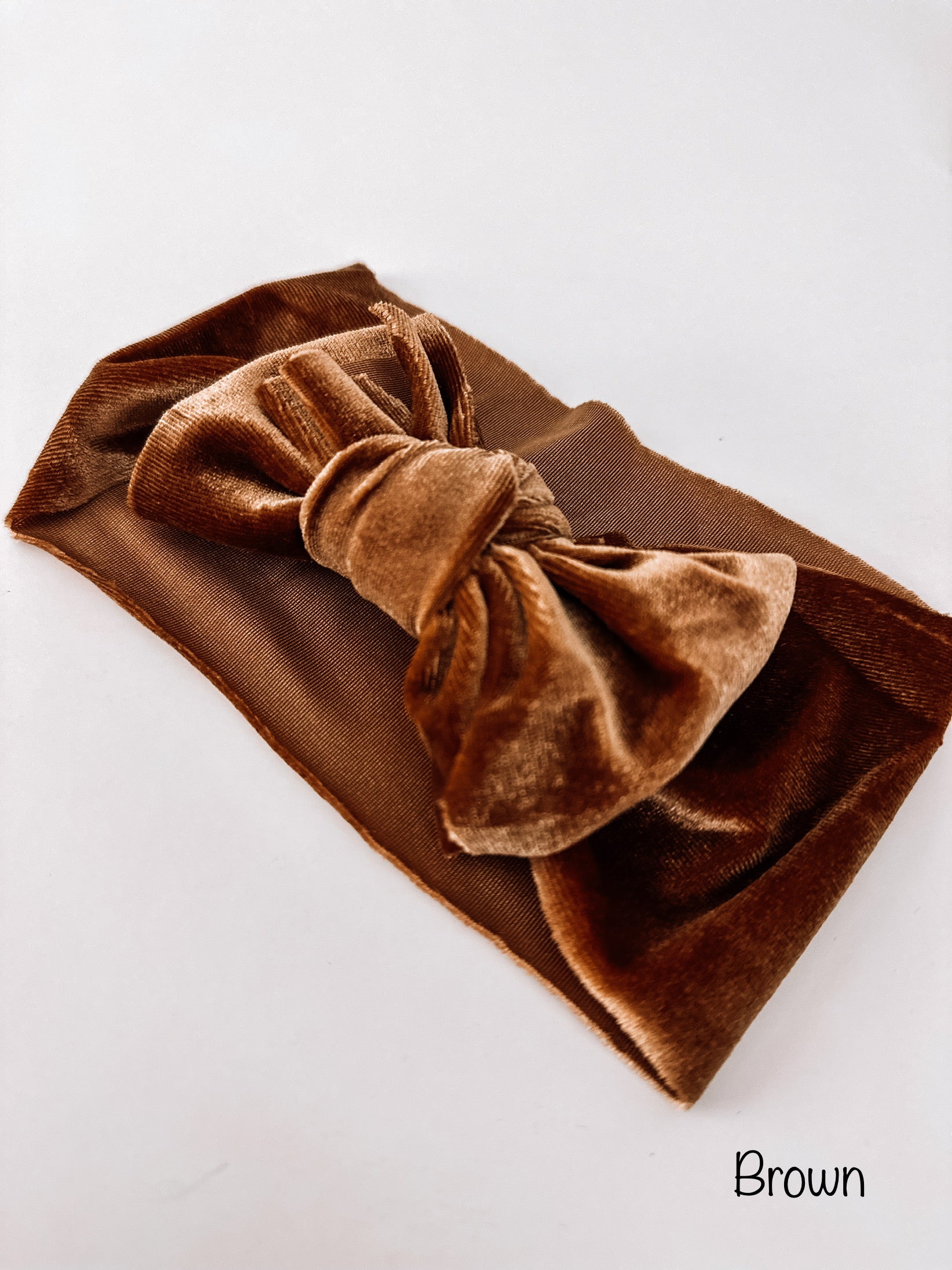 Christmas Colored Infant-Child Stretchy Velvet Headbands