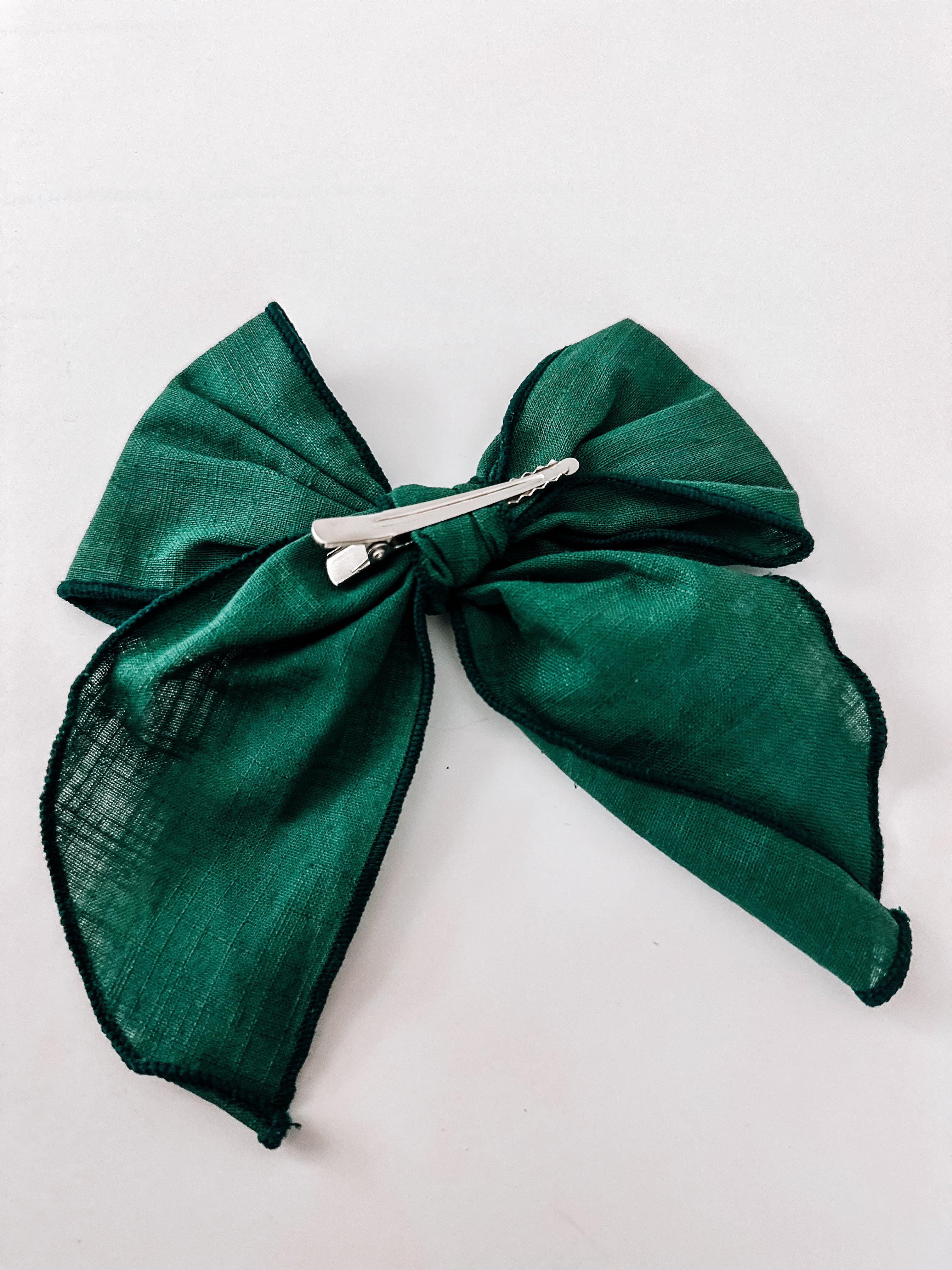 Christmas Infant-Child Hair Bow Clips