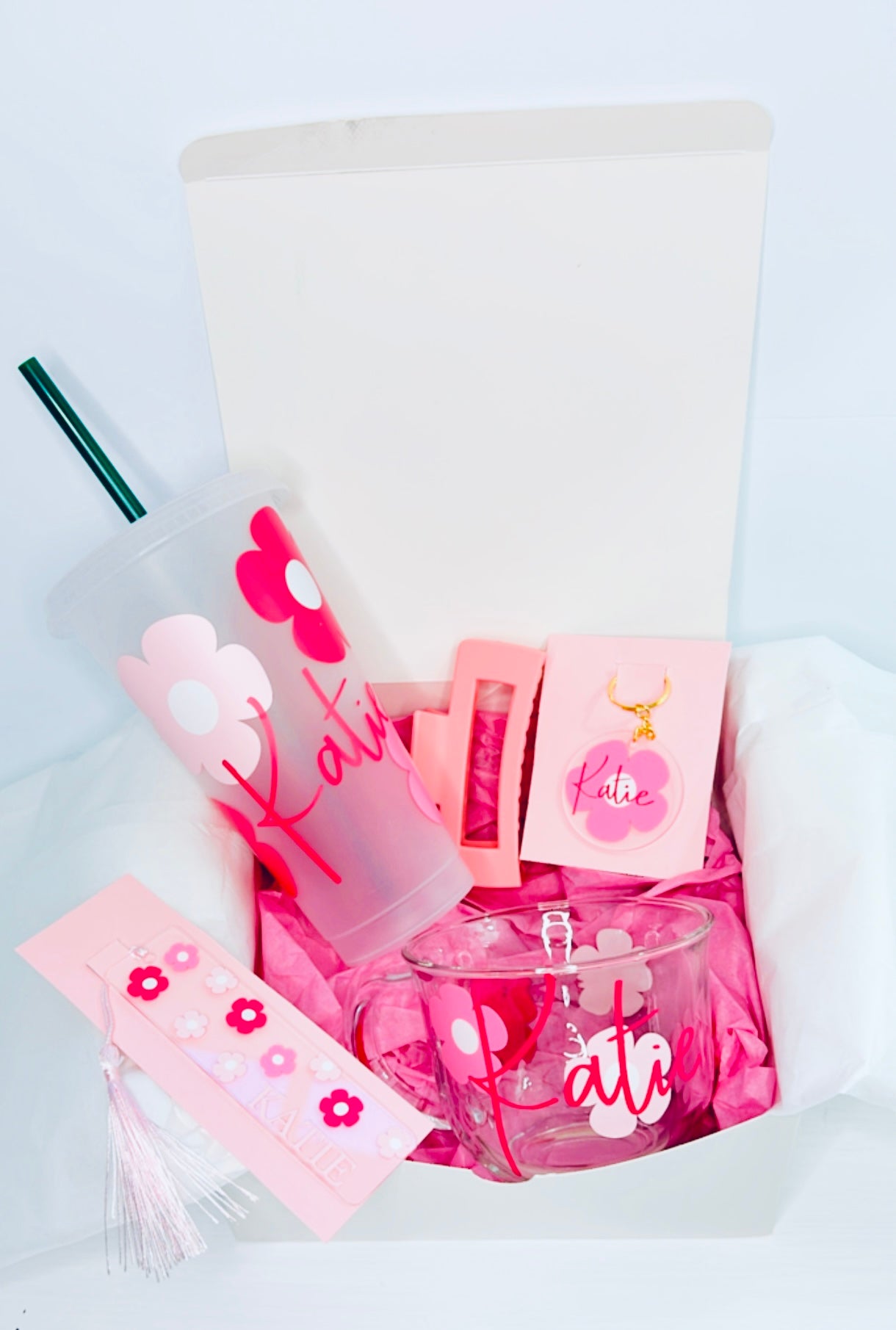Floral Pink Gift Box for Her