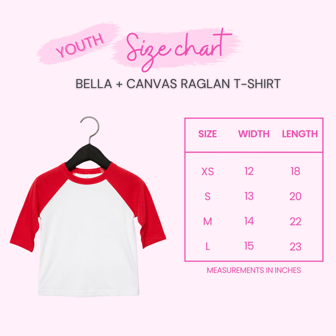 Farm Fresh Christmas Tree Raglan Baseball Length Shirt for Kids
