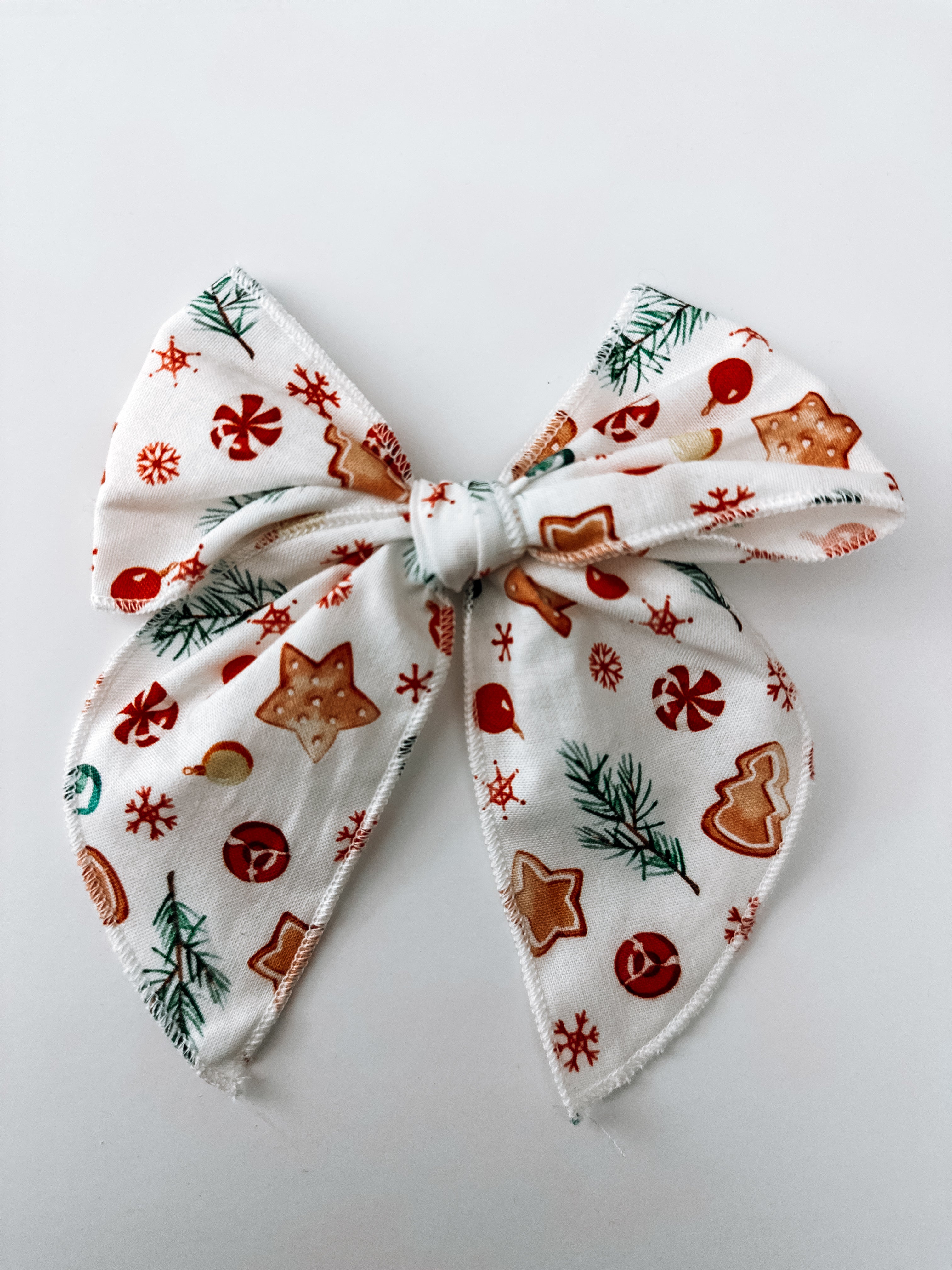 Christmas Infant-Child Hair Bow Clips