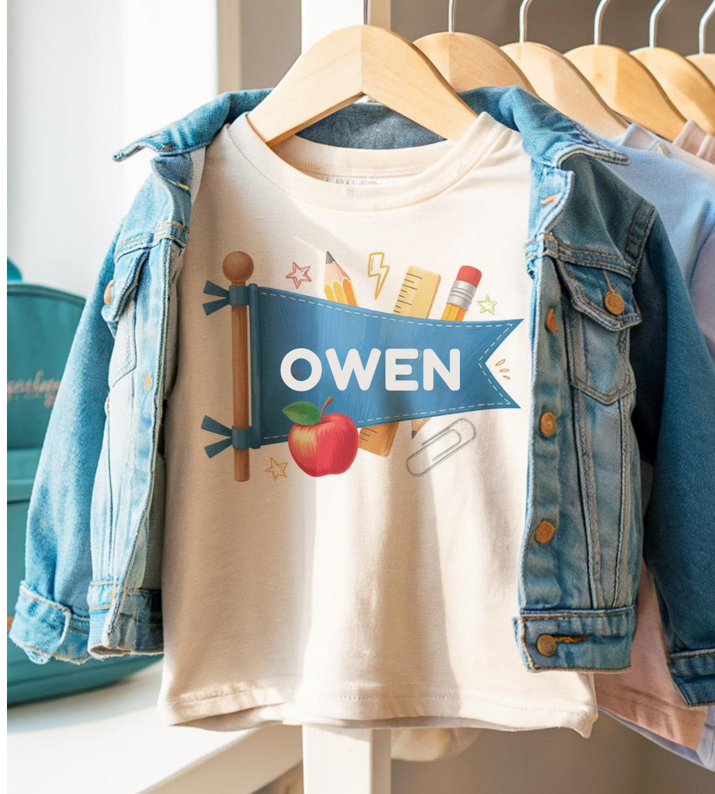 Back to School Personalized Shirt