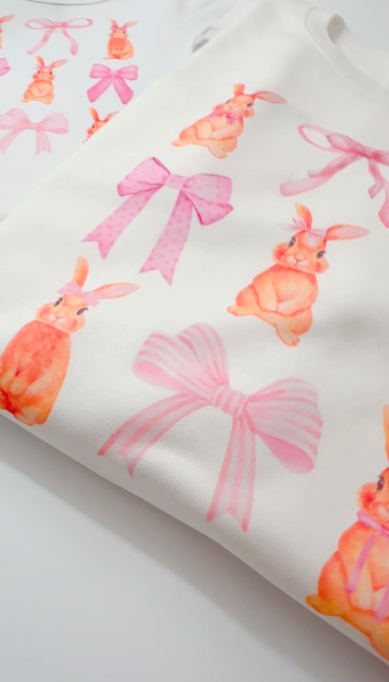 Mommy and Me Spring Floral Easter Matching Pink T-Shirt Set
