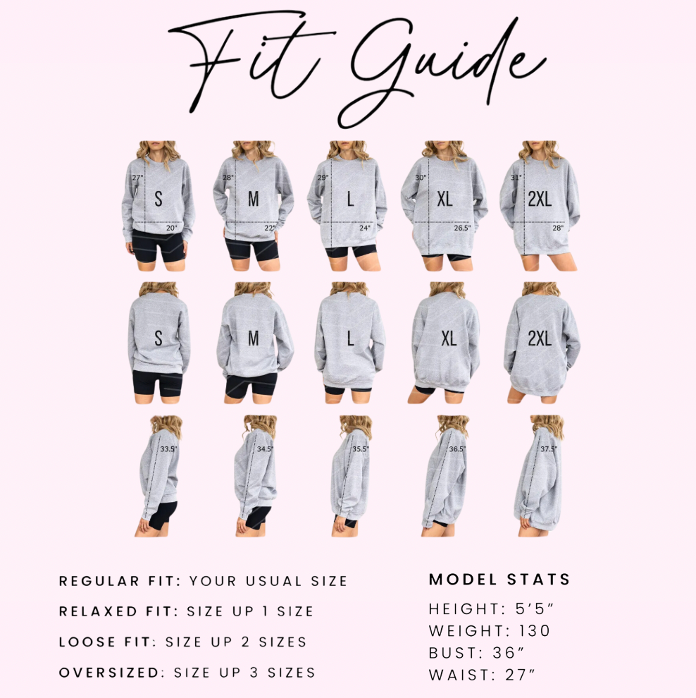 Beachy Light Pink Summer Crewneck