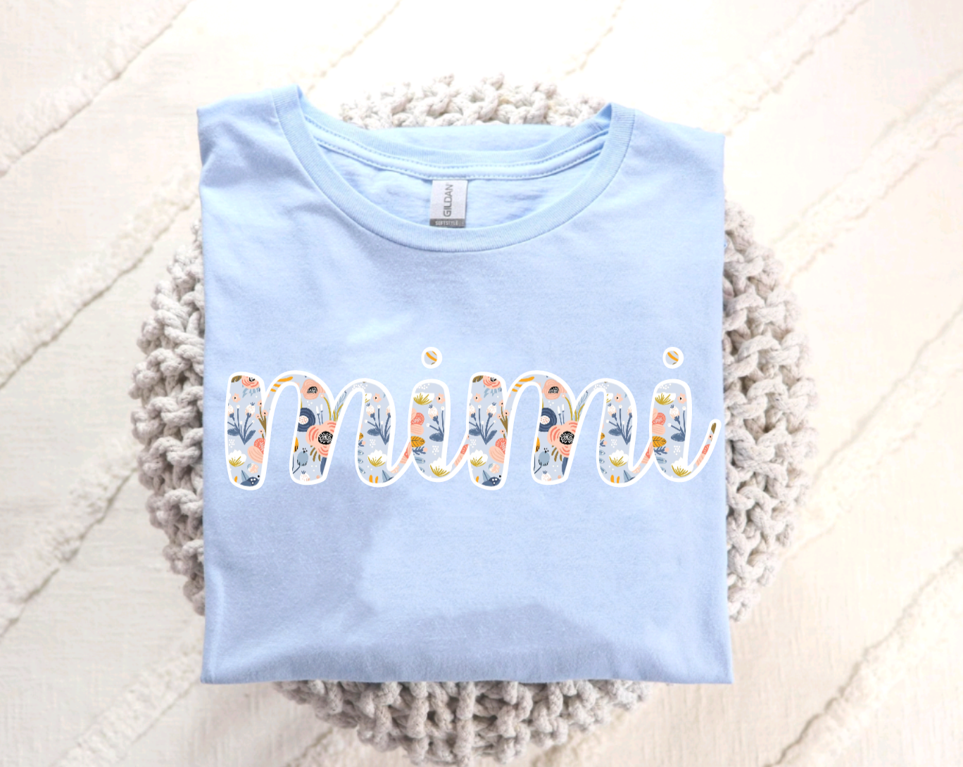Light Blue Mimi Tee