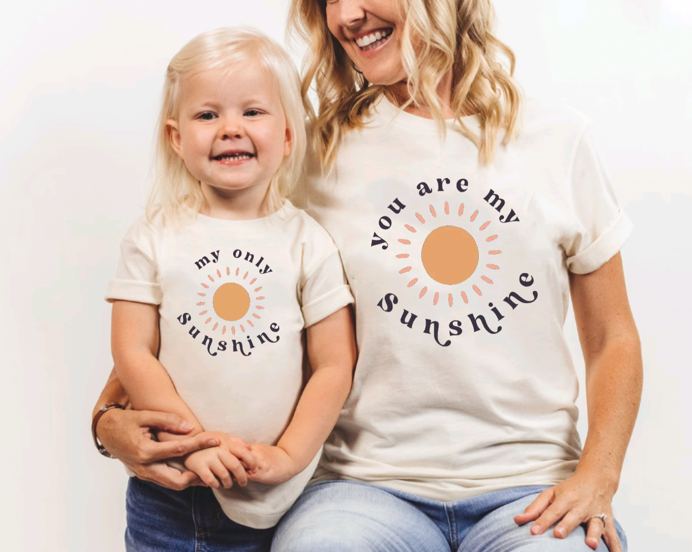 You Are My Sunshine My Only Sunshine Matching Tees