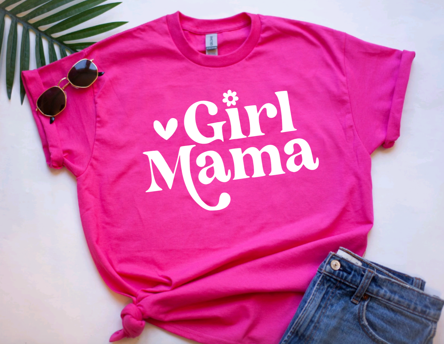 Mama and Mama's Girl Matching Hot Pink Shirt