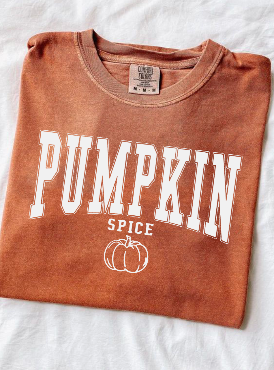 Pumpkin Spice Halloween Comfy Comfort Colors Shirt