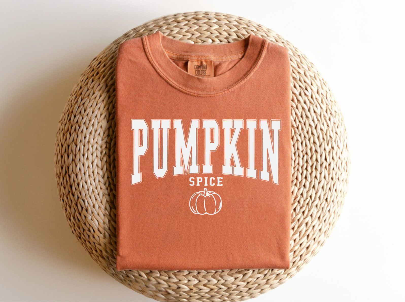 Pumpkin Spice Halloween Comfy Comfort Colors Shirt