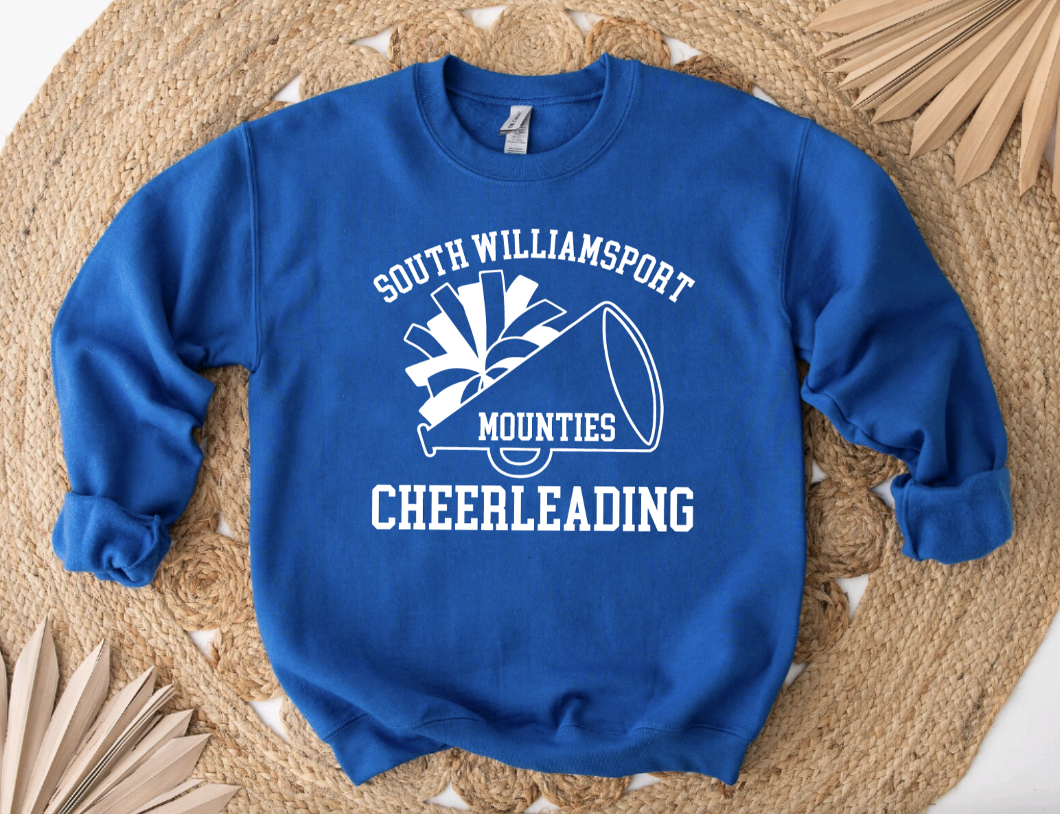 Customizable School Spirit Cheerleading Crewneck