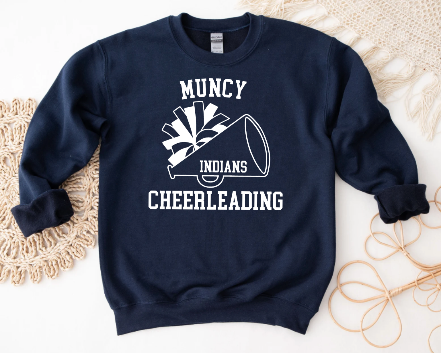 Customizable School Spirit Cheerleading Crewneck