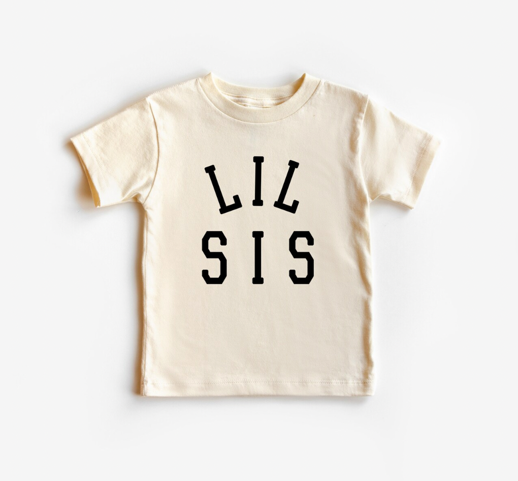Little Sis Natural Shirt for Little Sisters
