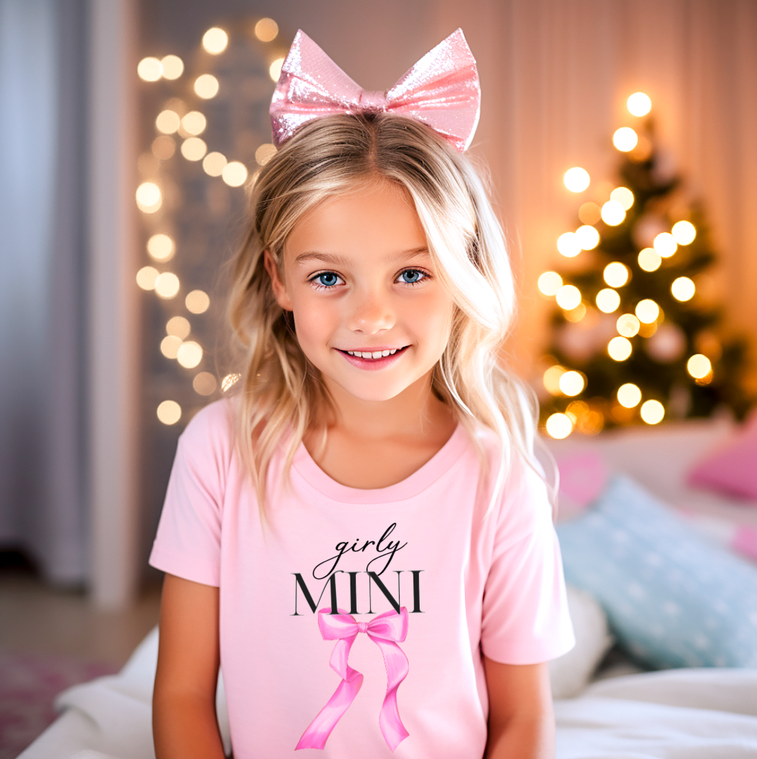 Girly Mama and Girly Mini Matching T-Shirt Set