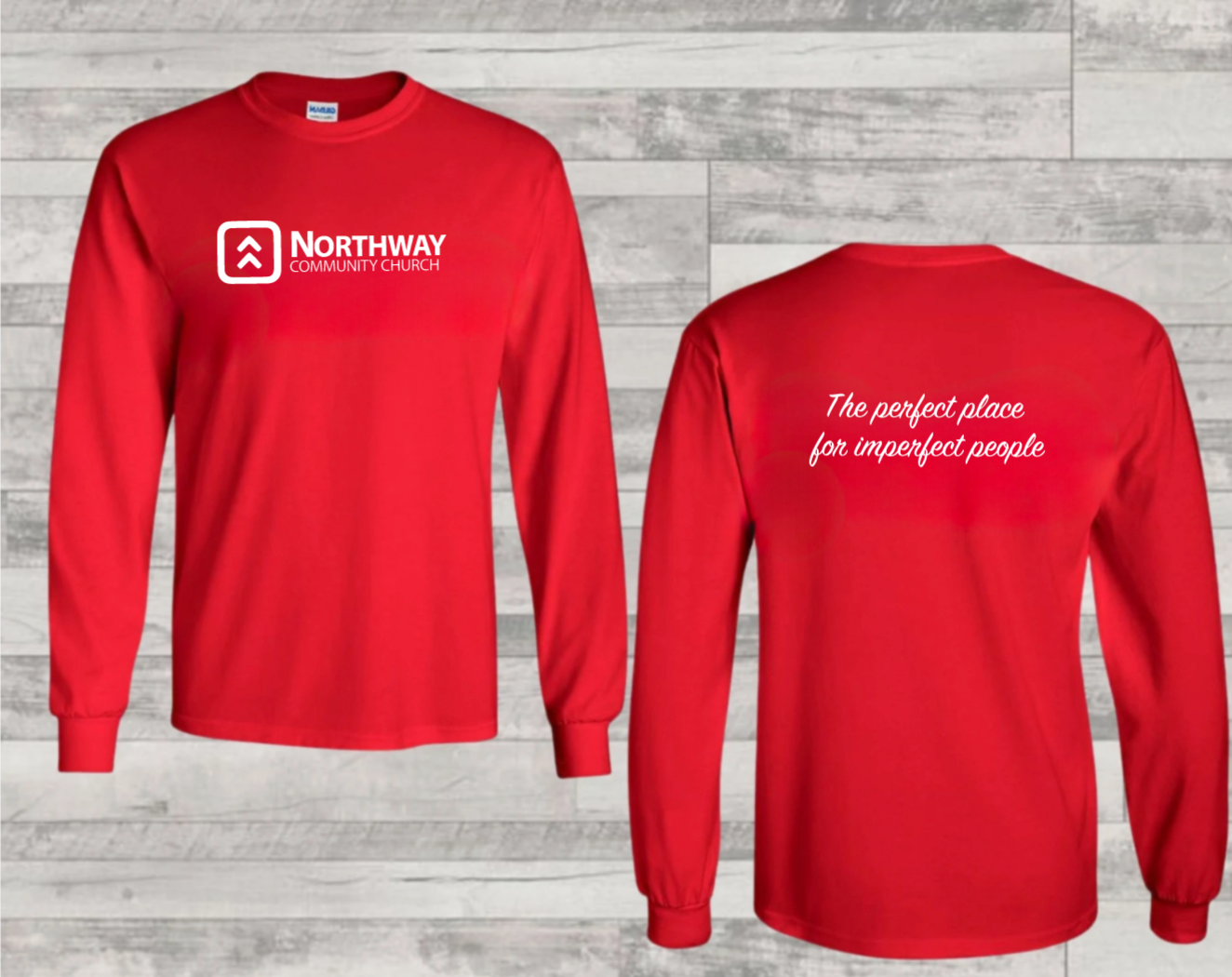 Long Sleeve Tshirt - Northway Community Church Design