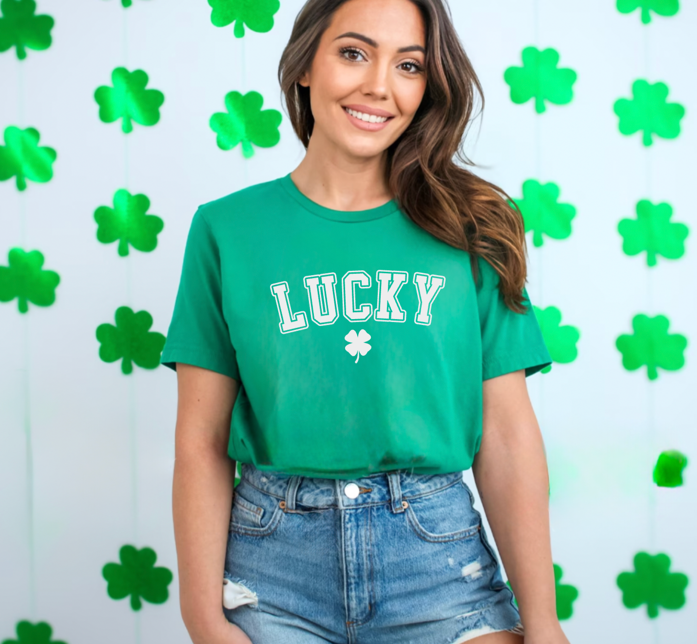 Lucky Saint Patricks Day Green Tee