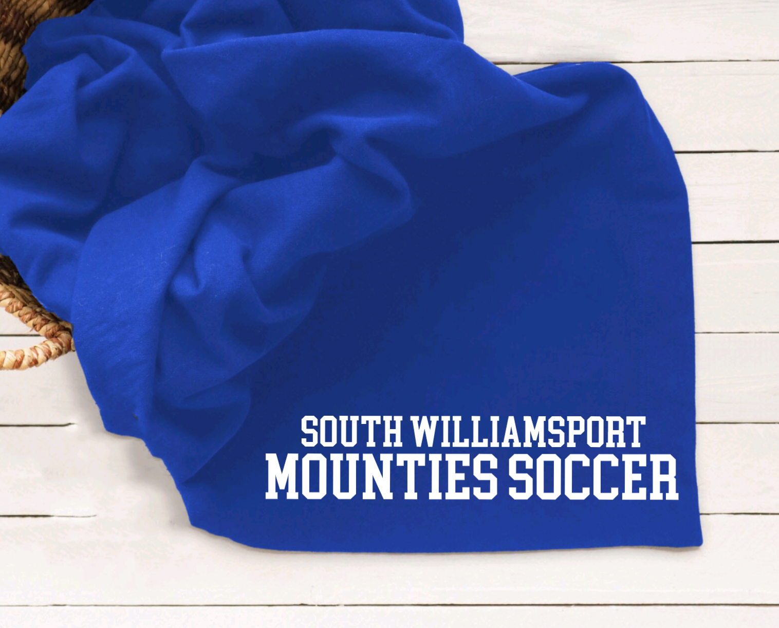 South Williamsport Mounties Girls Soccer Blanket