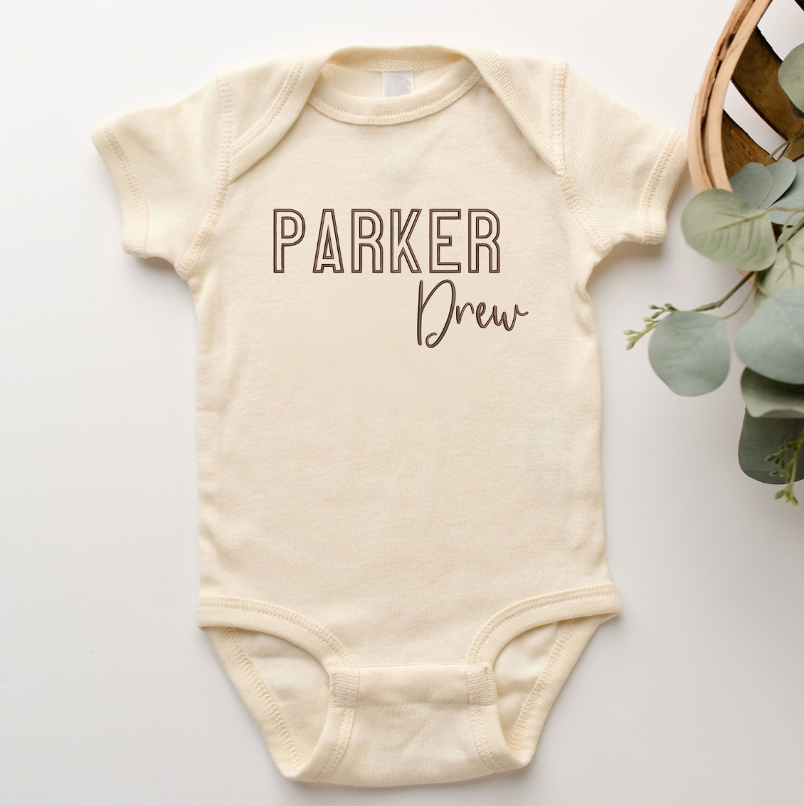 Custom Name Bodysuit for Babies