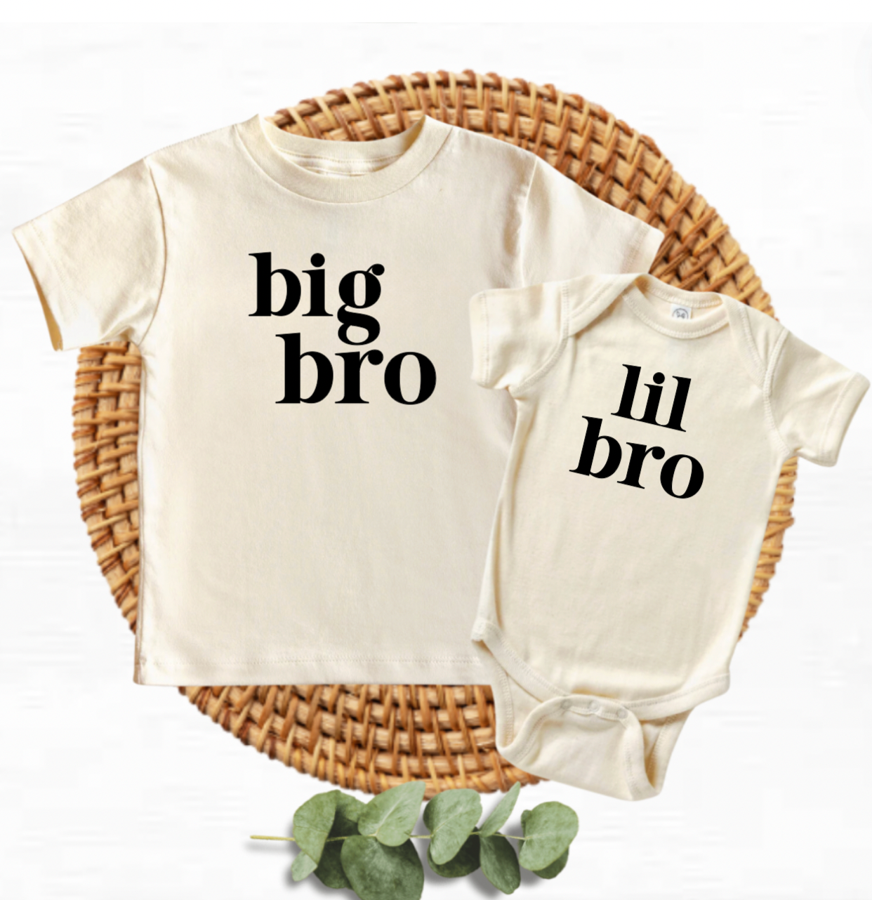 Big Bro Lil Bro Matching Shirts for Brothers