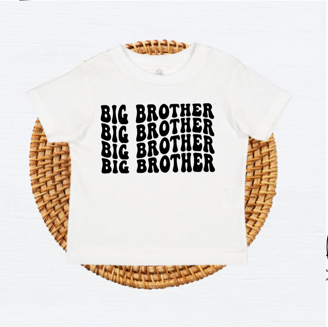 Big Brother White Shirt for Kids