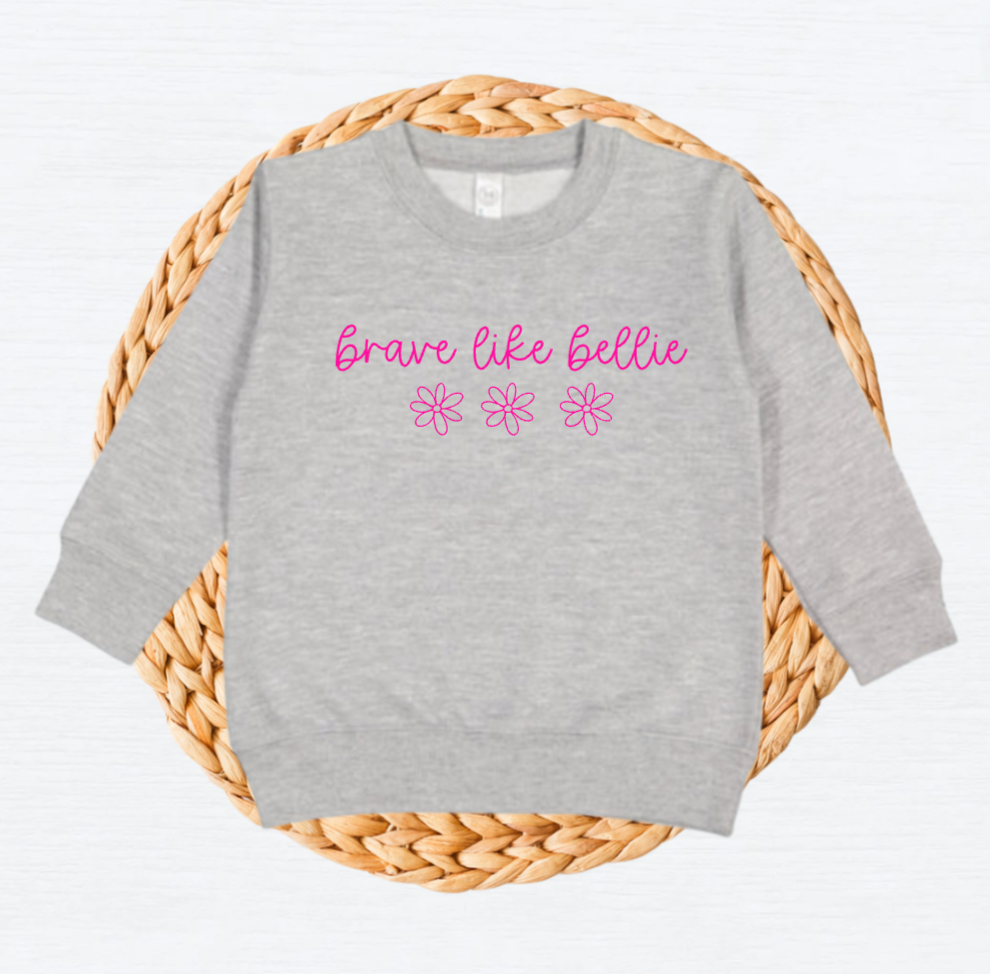 Brave Like Bellie Toddlers Crewneck