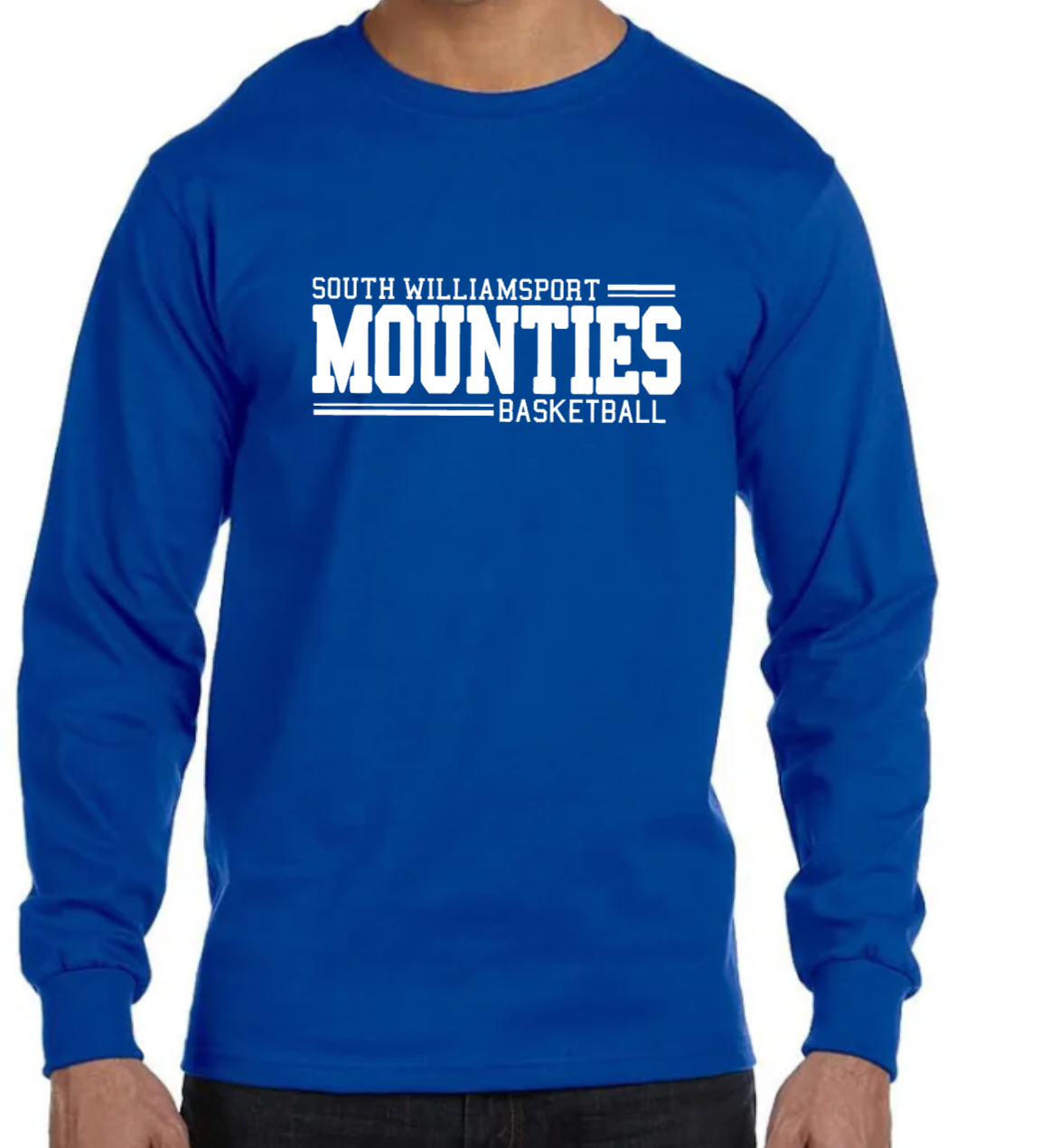South Williamsport Basketball Long Sleeve Shirt
