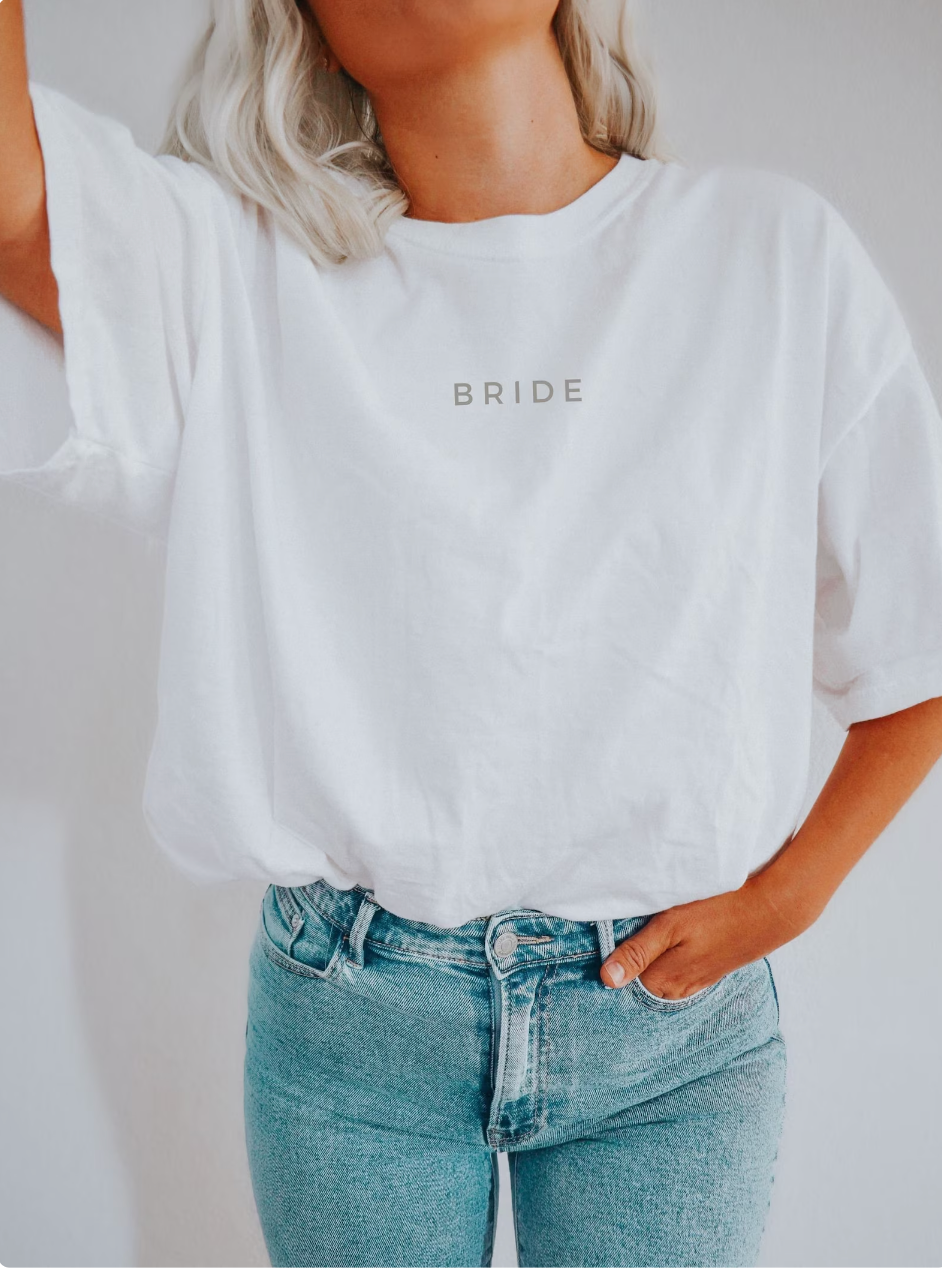 Bride Oversized Shirt for Brides