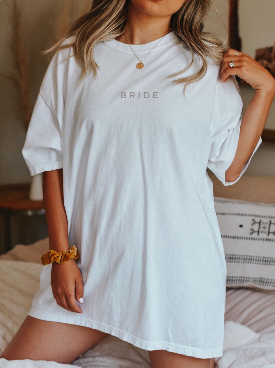 Bride Oversized Shirt for Brides