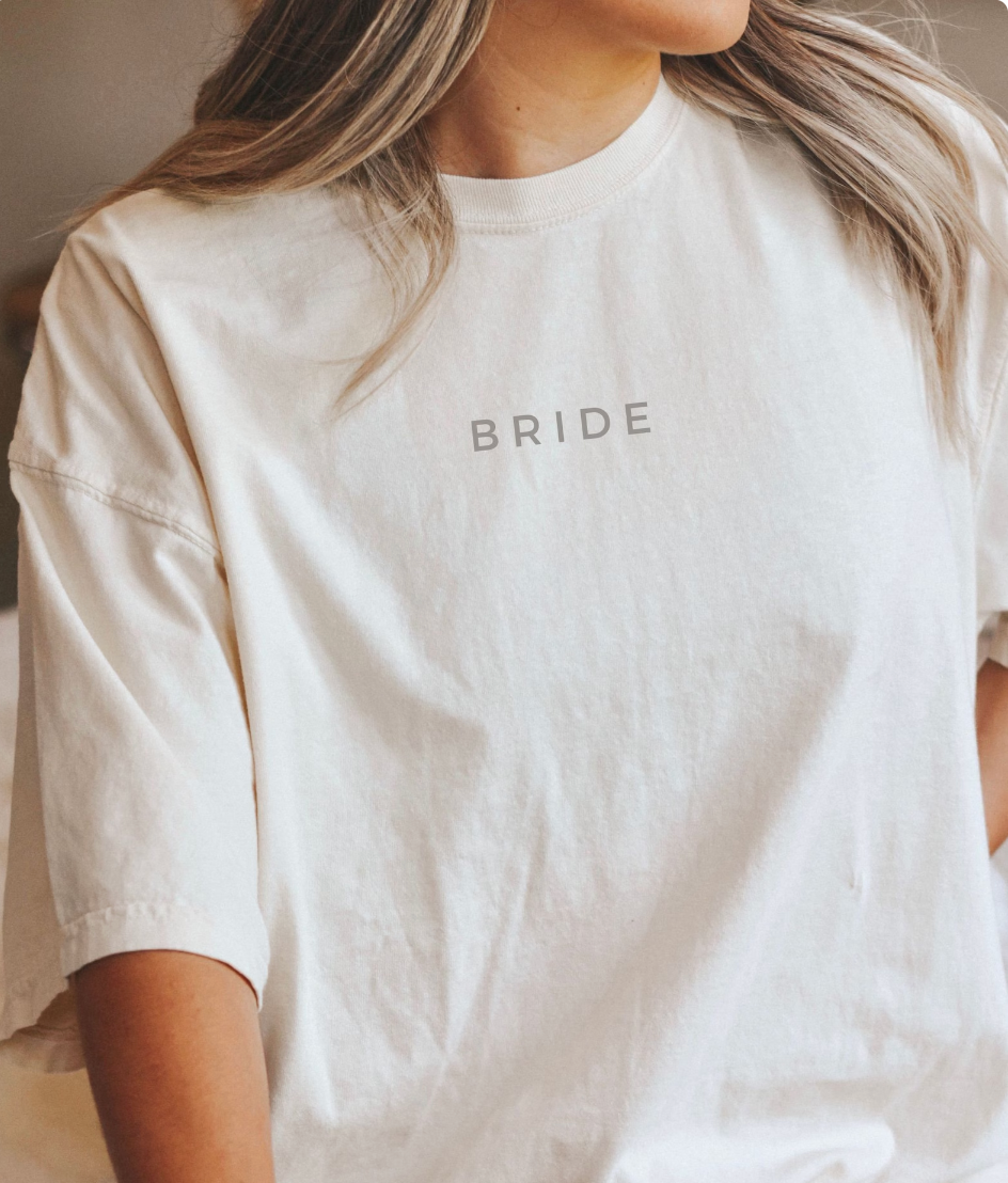 Bride Oversized Shirt for Brides