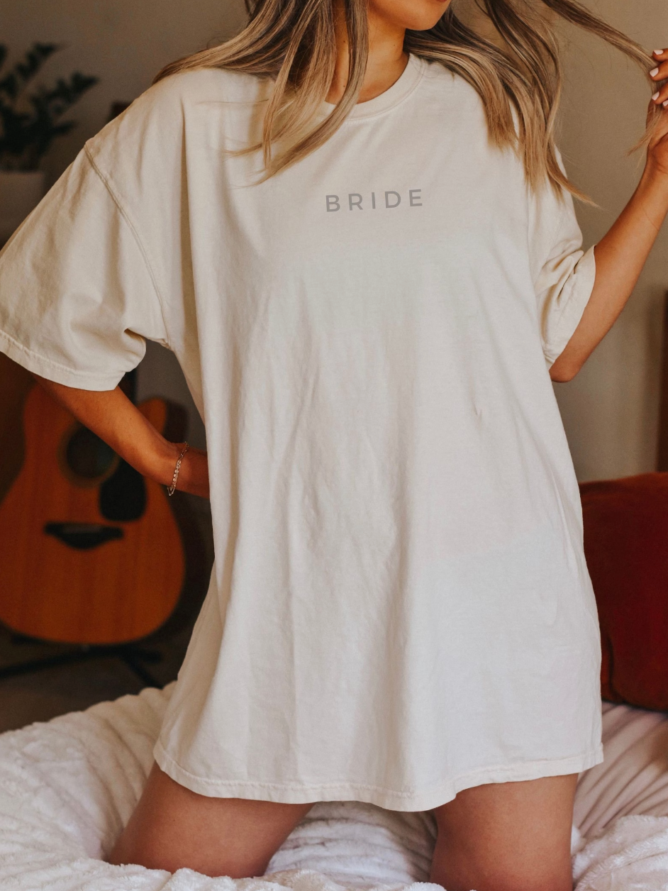 Bride Oversized Shirt for Brides