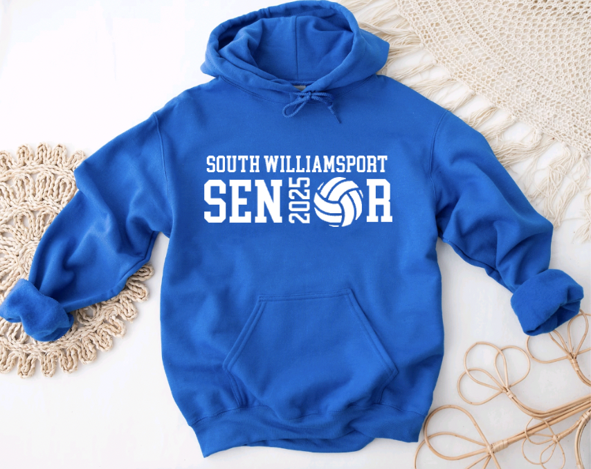 South Williamsport Girls Volleyball Senior Hooded Sweatshirt
