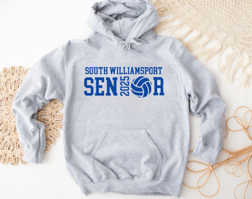 South Williamsport Girls Volleyball Senior Hooded Sweatshirt