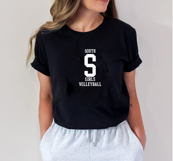 South Williamsport Girls Volleyball Short Sleeve Shirt- Design 2