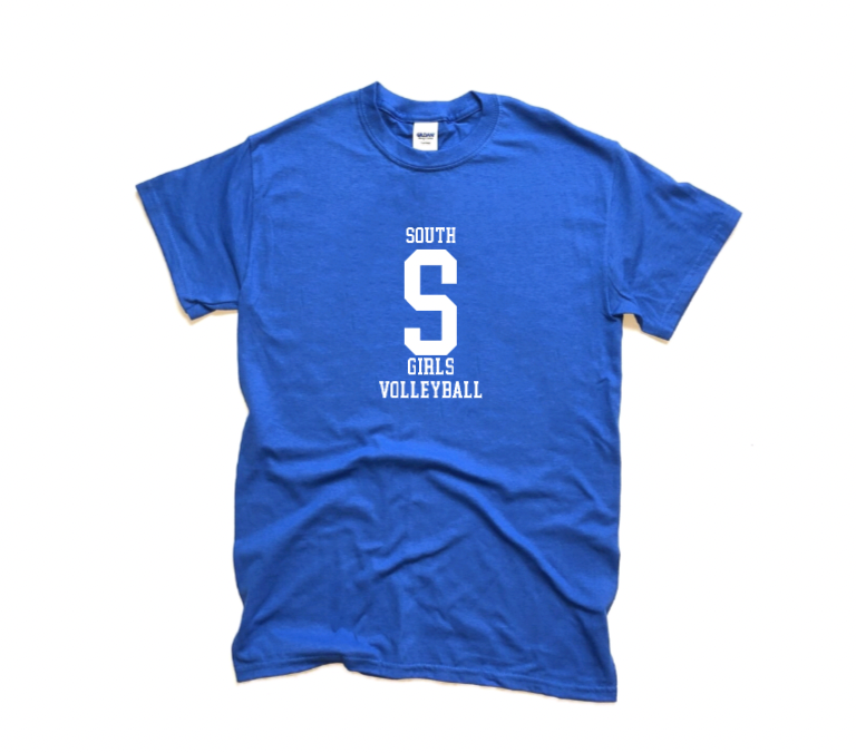 South Williamsport Girls Volleyball Short Sleeve Shirt- Design 2