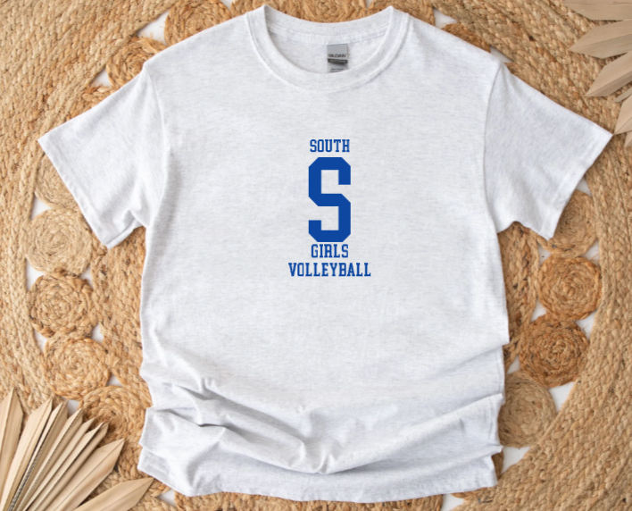 South Williamsport Girls Volleyball Short Sleeve Shirt- Design 2