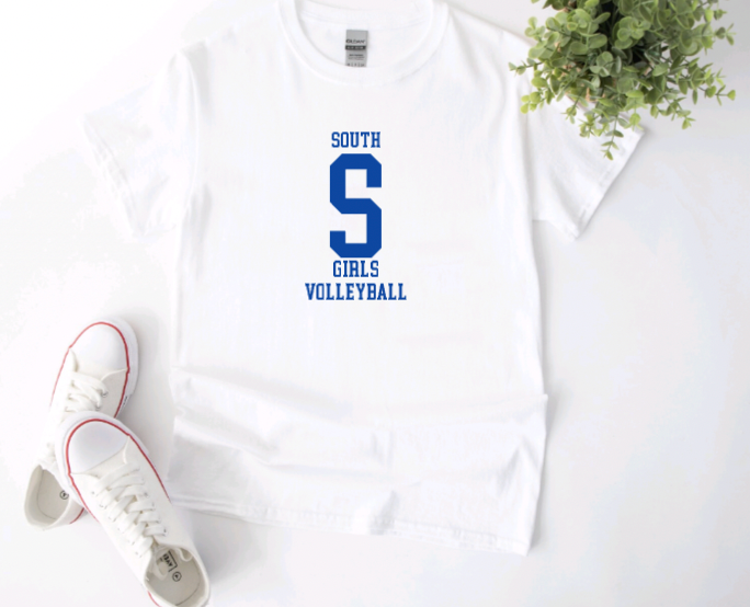 South Williamsport Girls Volleyball Short Sleeve Shirt- Design 2