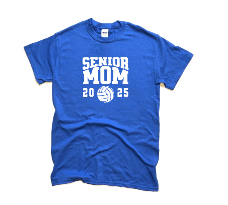 South Williamsport Girls Volleyball Senior Mom Short Sleeve Shirt