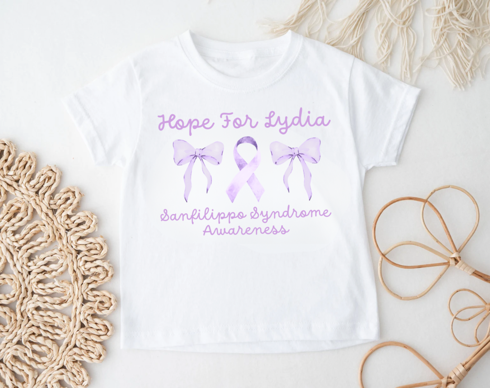 HOPE FOR LYDIA WHITE TEE