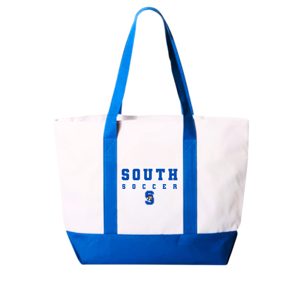 South Soccer With Mounties Logo Tote Bag