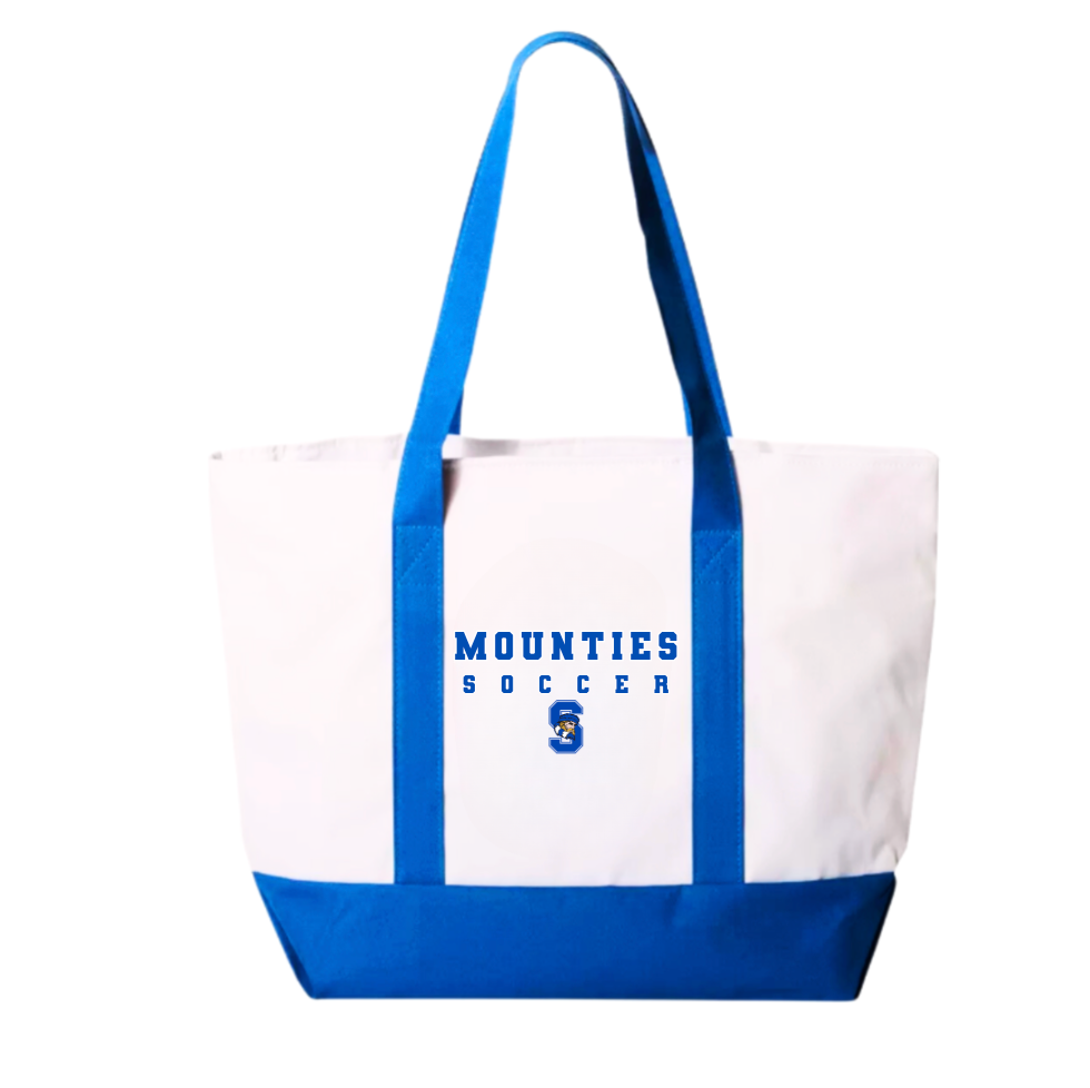 Mounties Soccer With Logo Tote Bag