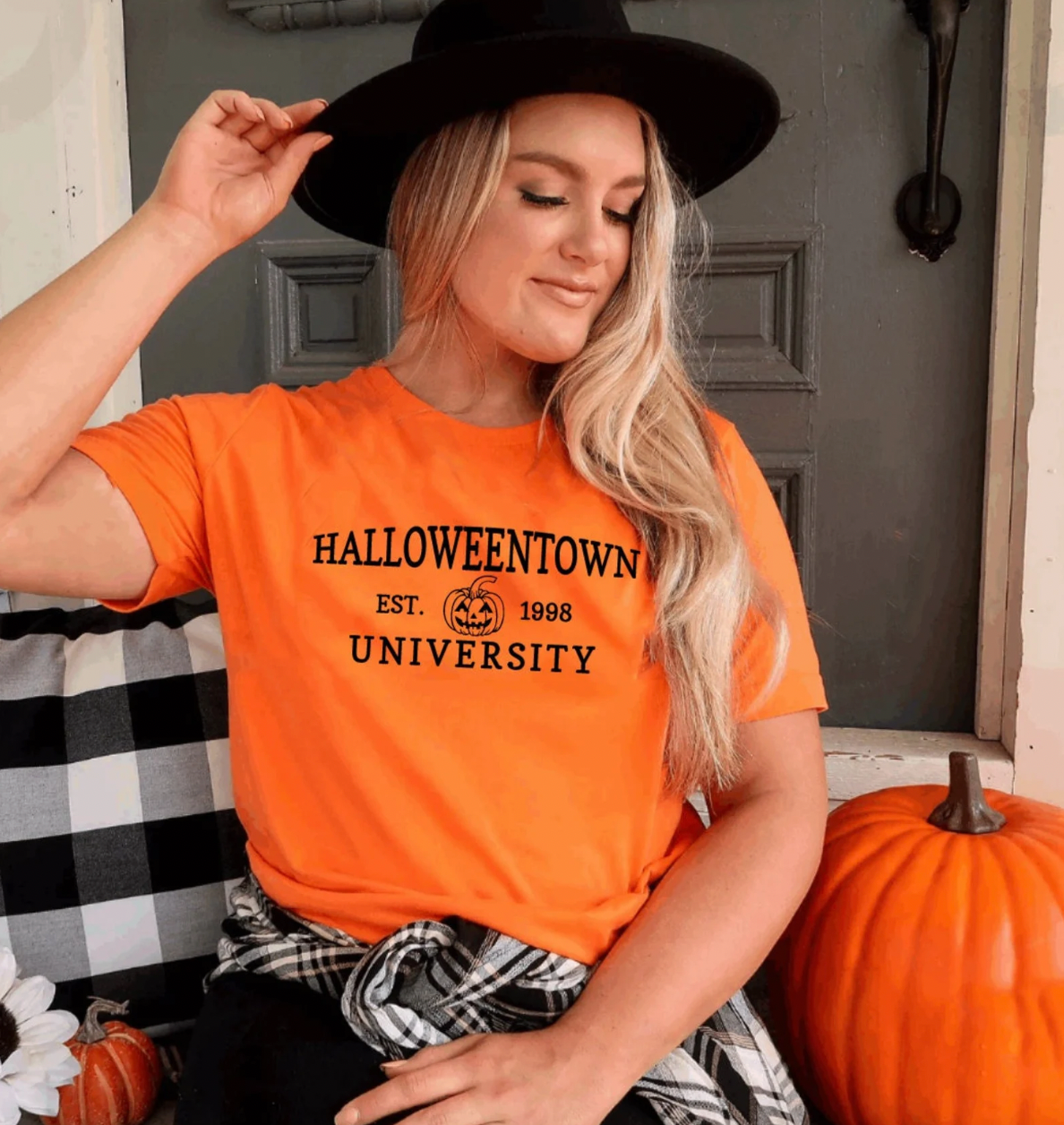 Halloween University Orange Halloween Shirt