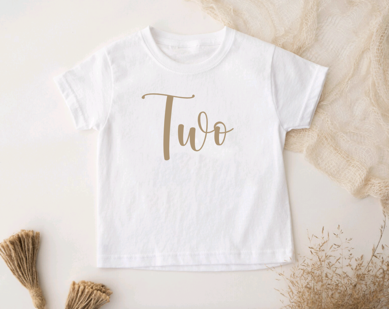 Second Birthday Number Two Tee