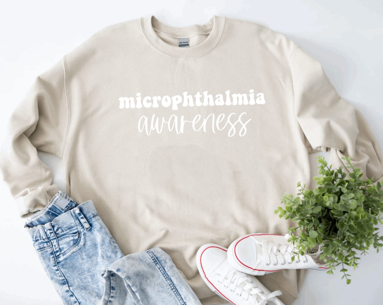 Microphthalmia Awareness Crewneck